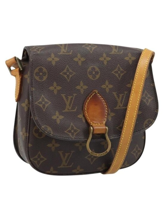 LOUIS VUITTON Handbags - Authentic LOUIS VUITTON Monogram Saint Cloud MM Shoulder Bag M51243 LV